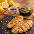 Escalopes de poulet au vinaigre de citron